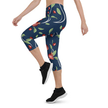 Load image into Gallery viewer, Pomegranate Capri Leggings