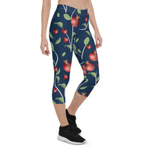 Load image into Gallery viewer, Pomegranate Capri Leggings