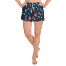 Load image into Gallery viewer, Pomegranate Women’s Recycled Athletic Shorts