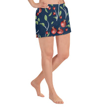 Load image into Gallery viewer, Pomegranate Women’s Recycled Athletic Shorts