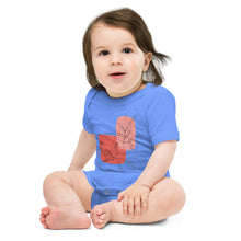Load image into Gallery viewer, Armenian pomegranate Baby short sleeve one piece