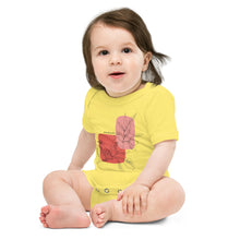 Load image into Gallery viewer, Armenian pomegranate Baby short sleeve one piece