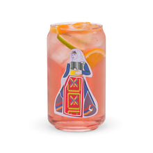 Load image into Gallery viewer, Artsakh Armenian Woman Can-shaped glass