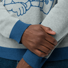 Load image into Gallery viewer, Every Flower Has its Time To Bloom Knitted crew neck sweater