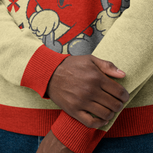 Load image into Gallery viewer, Happy Heart Knitted crew neck sweater