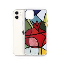 Load image into Gallery viewer, Pomegranate Clear Case for iPhone®