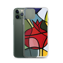 Load image into Gallery viewer, Pomegranate Clear Case for iPhone®