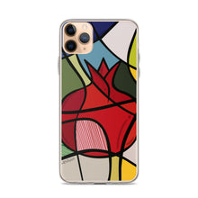 Load image into Gallery viewer, Pomegranate Clear Case for iPhone®