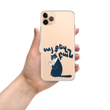 Load image into Gallery viewer, Ay Qez Ban Clear Case for iPhone®