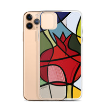 Load image into Gallery viewer, Pomegranate Clear Case for iPhone®