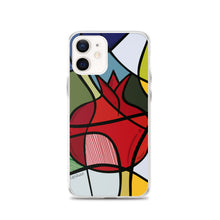Load image into Gallery viewer, Pomegranate Clear Case for iPhone®
