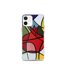 Load image into Gallery viewer, Pomegranate Clear Case for iPhone®