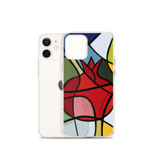 Load image into Gallery viewer, Pomegranate Clear Case for iPhone®
