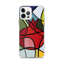 Load image into Gallery viewer, Pomegranate Clear Case for iPhone®