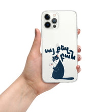 Load image into Gallery viewer, Ay Qez Ban Clear Case for iPhone®