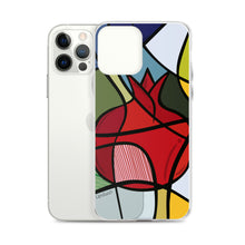 Load image into Gallery viewer, Pomegranate Clear Case for iPhone®
