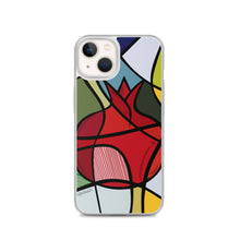 Load image into Gallery viewer, Pomegranate Clear Case for iPhone®