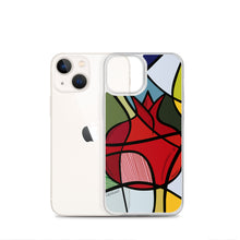 Load image into Gallery viewer, Pomegranate Clear Case for iPhone®