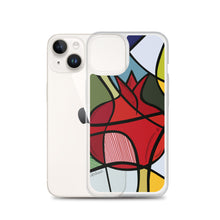 Load image into Gallery viewer, Pomegranate Clear Case for iPhone®