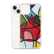 Load image into Gallery viewer, Pomegranate Clear Case for iPhone®