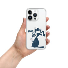 Load image into Gallery viewer, Ay Qez Ban Clear Case for iPhone®