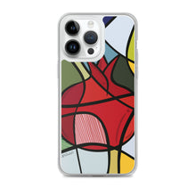 Load image into Gallery viewer, Pomegranate Clear Case for iPhone®