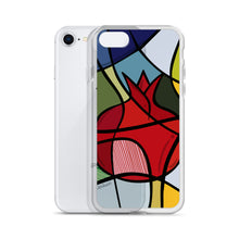 Load image into Gallery viewer, Pomegranate Clear Case for iPhone®