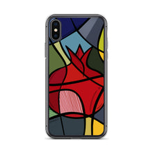 Load image into Gallery viewer, Pomegranate Clear Case for iPhone®