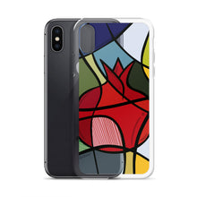Load image into Gallery viewer, Pomegranate Clear Case for iPhone®