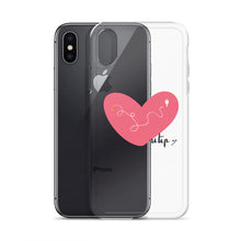 Load image into Gallery viewer, Love Clear Case for iPhone®