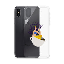 Load image into Gallery viewer, Coffee Kentron? Clear Case for iPhone®