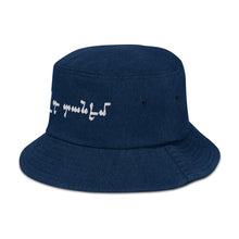 Load image into Gallery viewer, Tsavet Danem Denim bucket hat