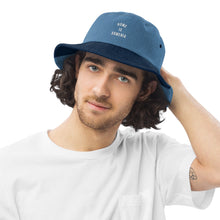 Load image into Gallery viewer, Home Is Armenia Denim bucket hat