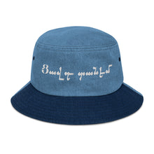 Load image into Gallery viewer, Tsavet Danem Denim bucket hat