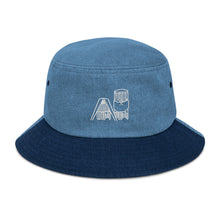 Load image into Gallery viewer, Tatik Papik Denim bucket hat
