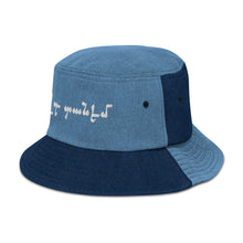 Load image into Gallery viewer, Tsavet Danem Denim bucket hat