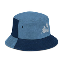 Load image into Gallery viewer, Tatik Papik Denim bucket hat
