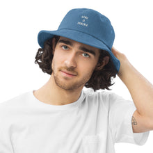 Load image into Gallery viewer, Home Is Armenia Denim bucket hat