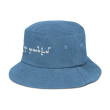 Load image into Gallery viewer, Tsavet Danem Denim bucket hat