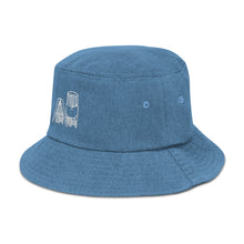 Load image into Gallery viewer, Tatik Papik Denim bucket hat