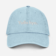 Load image into Gallery viewer, Yalla Bye Denim Hat