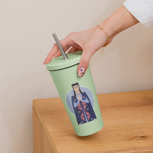 Load image into Gallery viewer, Daraz Insulated tumbler with a straw