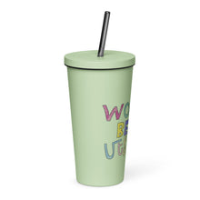 Load image into Gallery viewer, World's Best Grandma Insulated tumbler with a straw