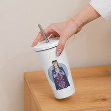 Load image into Gallery viewer, Daraz Insulated tumbler with a straw