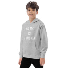 Load image into Gallery viewer, Home is Armenia Kids fleece hoodie