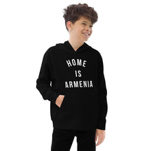 Load image into Gallery viewer, Home is Armenia Kids fleece hoodie