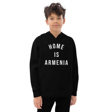 Load image into Gallery viewer, Home is Armenia Kids fleece hoodie