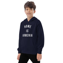 Load image into Gallery viewer, Home is Armenia Kids fleece hoodie
