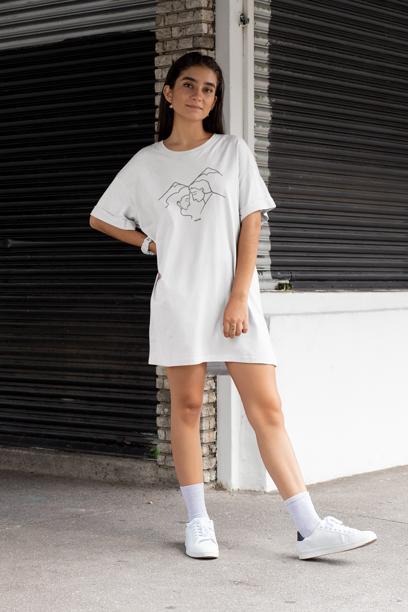 How To Style A White T Shirt Dress Love Ararat T-shirt Dress