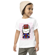 Load image into Gallery viewer, Parev Kitty Toddler Short Sleeve Tee
